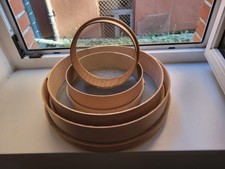 Küchen-/Mehl/ Feinsieb rund Ø 35 - Holz m. Metallgitter
