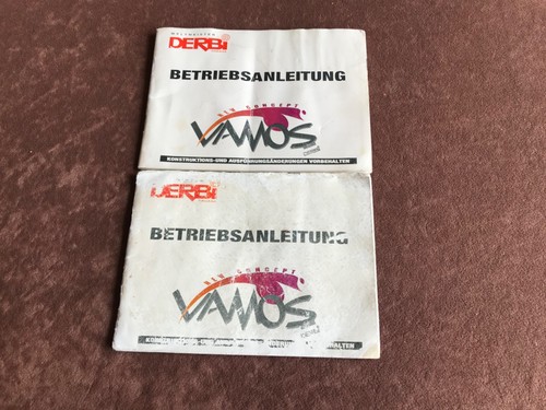 Betriebsanleitung derbi vamos - betriebsanleitung,