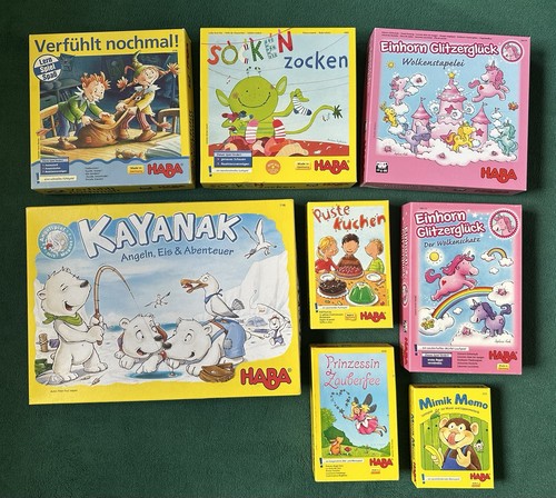 Haba spiele konvolut - ®️, ab