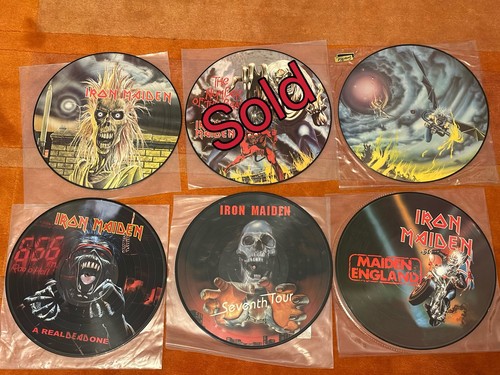 Rare items iron maiden vinyl - rare, items!!