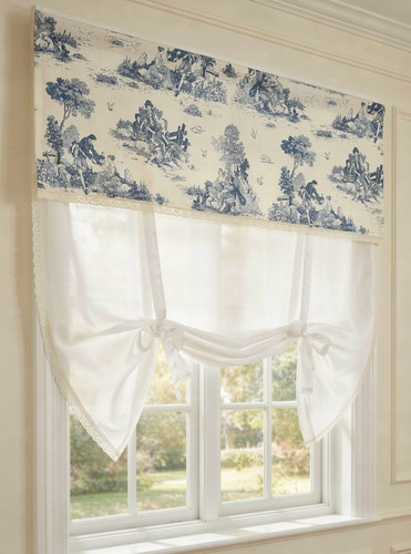 Gardine vorhang set toile - gardine,