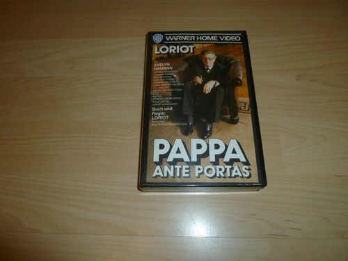 Vhs film loriot pappa - vhs,