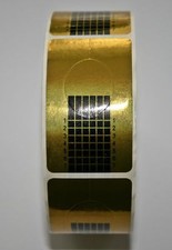 Modellierschablonen 50 St Schablonen Nagelschablonen Gel Acryl Gold Nagel