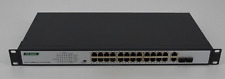 DIGITUS Fast Ethernet PoE+ Netzwerk-Switch 19 Zoll - 24 Ports + 2x Uplink (2)