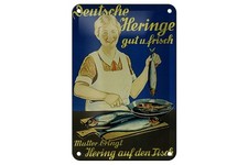 mrdeco Metall Schild 12x18cm