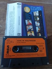 Elvis in Hollywood-MC-Musikkassette-Tape-Cassetten