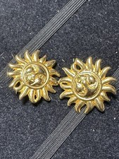 Versace Ohrringe Clips, Goldfarben