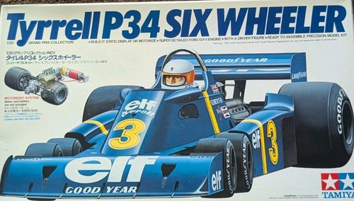 Tamiya tyrell p34 six wheeler - six,