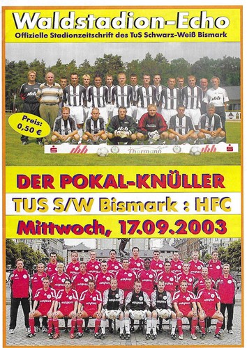 Fußballprogramm tus schwarz - fußballprogramm,