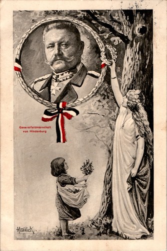 Feldherren von hindenburg 2 - ak,