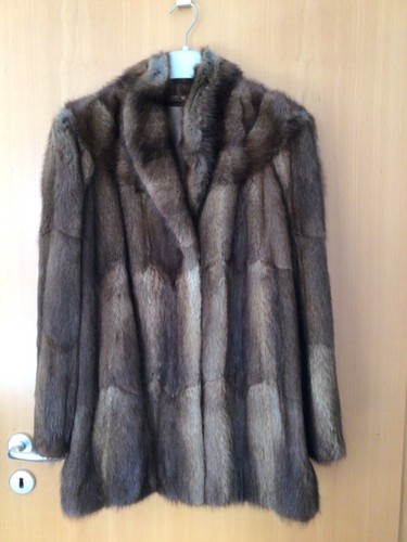 Pelzjacke echtfell nutria - echtfell,