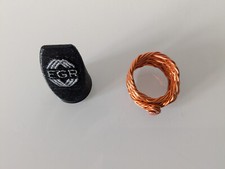 EGR Sopransaxophon Ring Ligatur (Kupfer-Draht) [Sopran-Saxofon-Blattschraube]