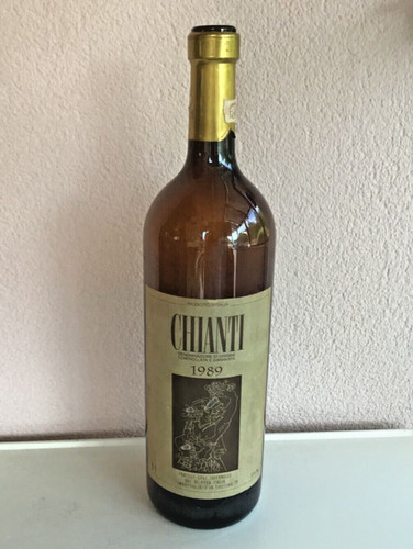 Chianti 1989 leere - chianti,