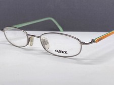 Mexx Brille Damen eckig  Oval silber Orange schmal  5119