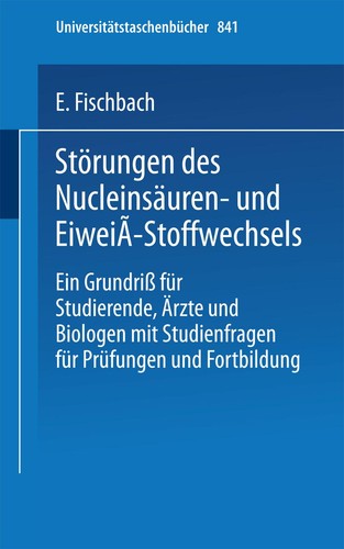 Störungen des nucleinsäuren - des, nucleinsäuren-