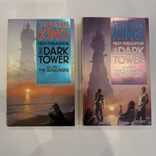 The Dark Tower Vol 1&2 The Gunslinger Stephen King First Publication Illustrated
