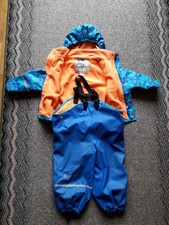 Kinder Matsch Anzug und Buddel,gefuttert,Care Tec,  Gr. 86