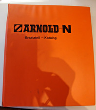 ARNOLD N Händlerkatalog für Ersatzteile # Gebraucht#