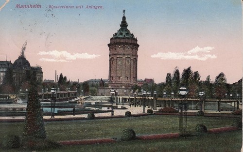 51843 mannheim wasserturm - 51843, mannheim.