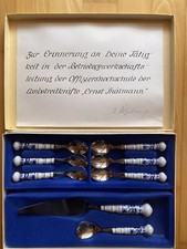 Besteckset mit Porzellangriff