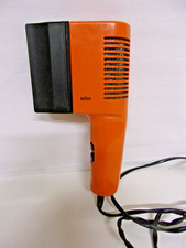 70er Jahre Fön BRAUN orange Haartrockner 70s Typ 4406 Watt 500