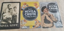 3 Schöne NIVEA BLECHSCHILDER