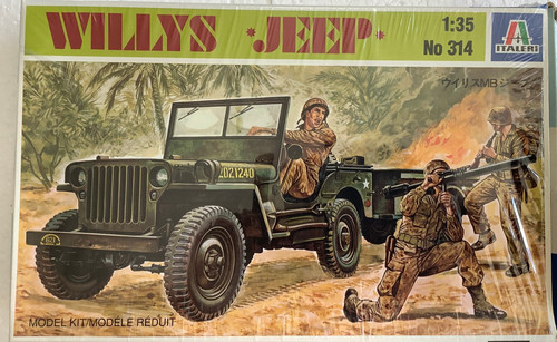 Italeri 314 35 - 314, willys