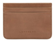 LIEBESKIND BERLIN Liam Card Holder XS Kartenetui Sepia hellbraun Neu
