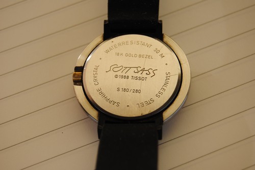 1988 tissot sottsass s180 280 - tissot, s180/280