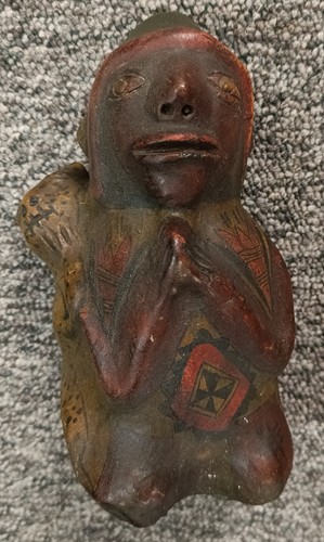 Tonfigur aus südamerika - aus,