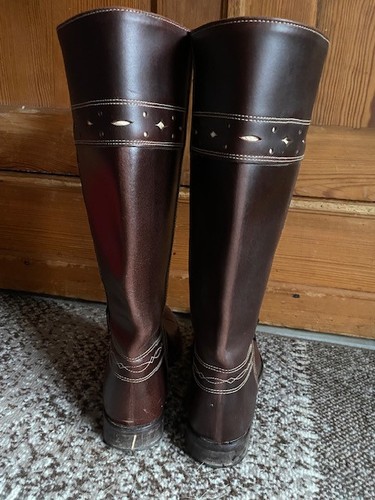 Braune reitstiefel 100 - reitstiefel, %