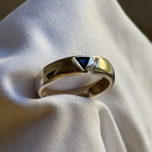 Eleganter vintage goldring 14k - vintage,