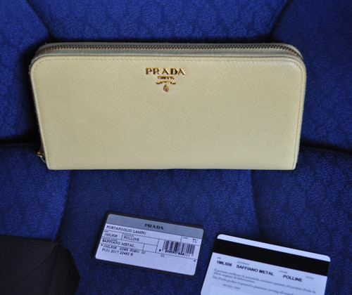 Prada portemonnaie zip - zip, around
