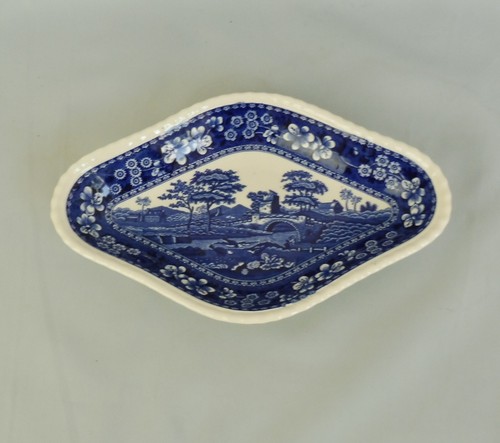 Blue tower spode schale - blue, v.