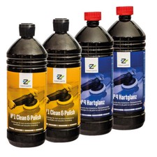 Nextzett (1Z) 2x No1 Clean & Polish + 2x No4 Hartglanz / Hartwachs je 1000ml