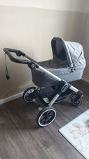 Emmaljunga NXT90 Babywanne Liegewanne + Sportsitz Grey Kinderwagen
