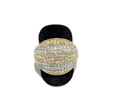 Modeschmuck ring bicolor - ring,,