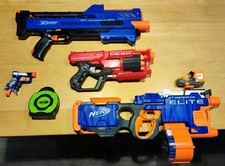 Nerf N-Strike Elite Hyperfire Blaster, 25er Trommelmagazin, Inkl. Darts...und