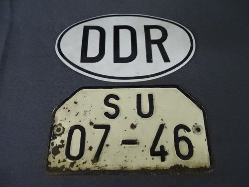 Ddr motorrad kennzeichen - motorrad,