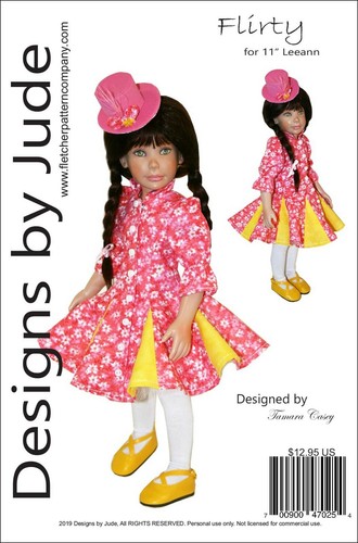 Flirty puppe kleidung nähen - flirty,