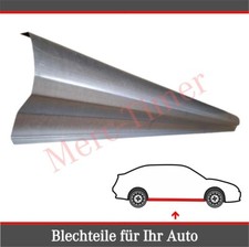 Volkswagen Polo 6R 2009-2017 Reparaturblech Seiten Schweller Rechts Beifahrer