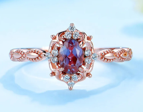 Ring alexandrit labor - ring,