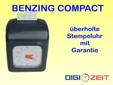 Zeiterfassung Stempeluhr BENZING Compact  überholte Stempeluhr zum TOP-Preis !