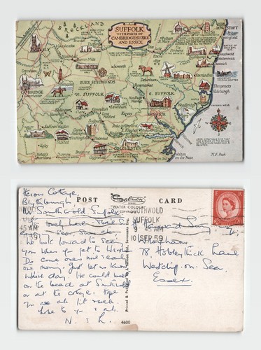 Postkarte bildkarte von - -,