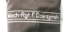 original  NVA Ärmelband Felix Dzierzynski   Ministerium für Staatsicherheit MfS