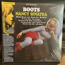 BOOTS "Nancy Sinatra" Blue Swirl - Color Edition - eingeschweißt  ungeöffnet