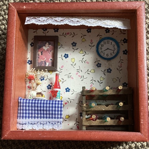 Vintage puppenhaus schaukasten - vintage,