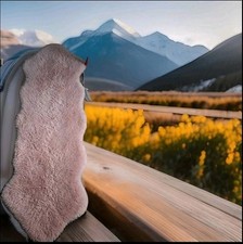 Kunstfell Teppich/Läufer in Lammfell Optik  ca.  1 74 X 60 cm