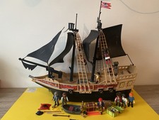 Playmobil 6678 Piratenschiff mit vielen Extras Schiff nicht 100% vollständig