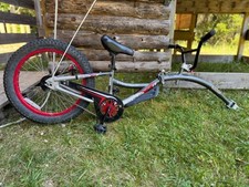 WeeRide Co‑Pilot XT Deluxe, Fahrradanhänger, Tandem Sicherheit für 4–9 Jahre